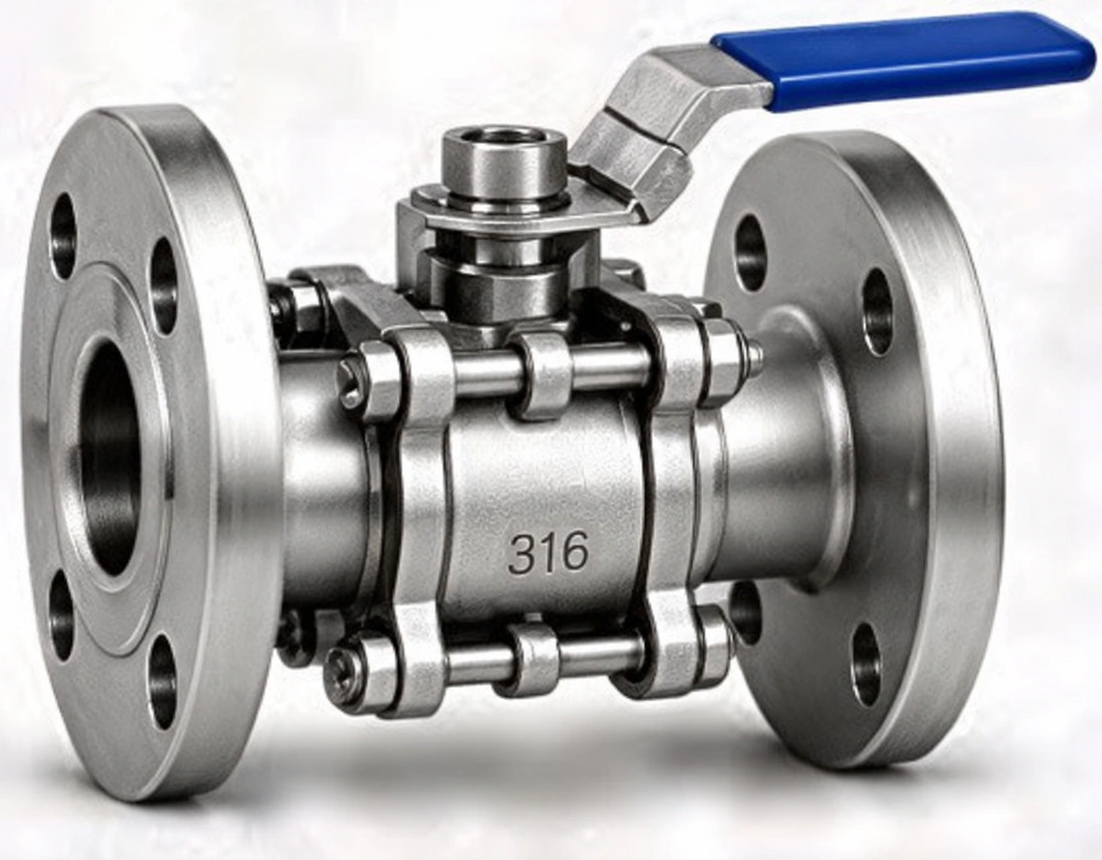 Flanged Stainless Steel Ball Valves