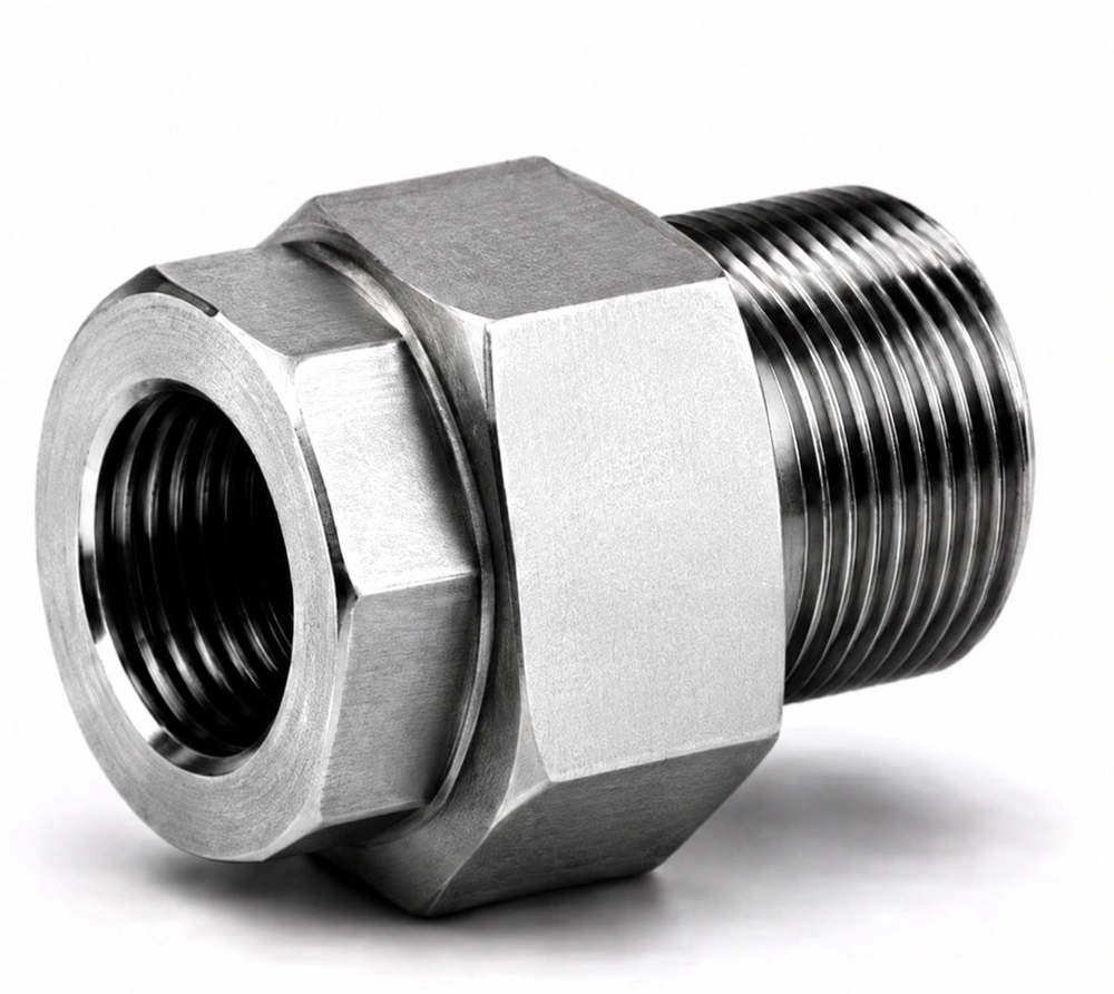 Forged Stainless Steel Socket Weld / NPT Adaptor