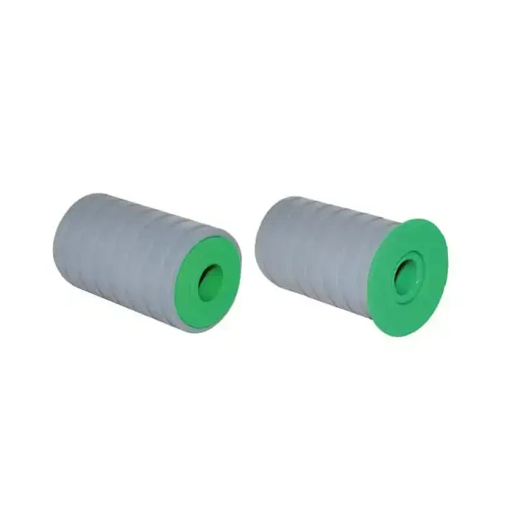 57 mm Rubber Conveyor Return Rollers