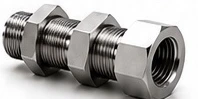 Stainless Steel Instrument Tube Bulkhead Female Connector
