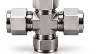 Stainless Steel Instrument Tube Union Cross