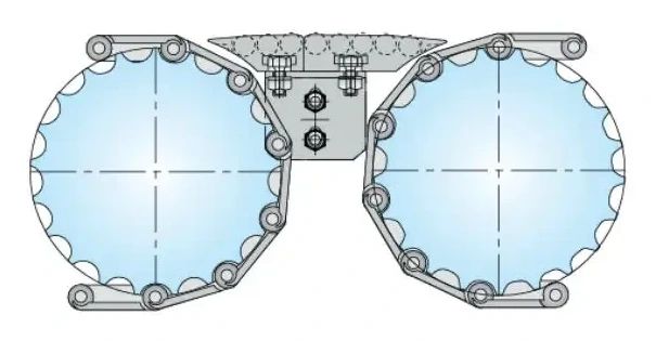Conveyor Transfer Roller Plates